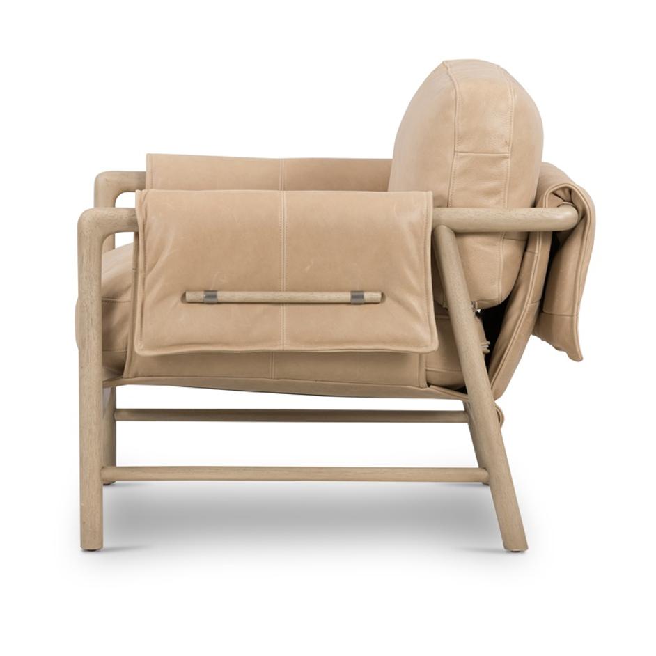 Harrison Chair In Palermo Nude by FOUR HANDS