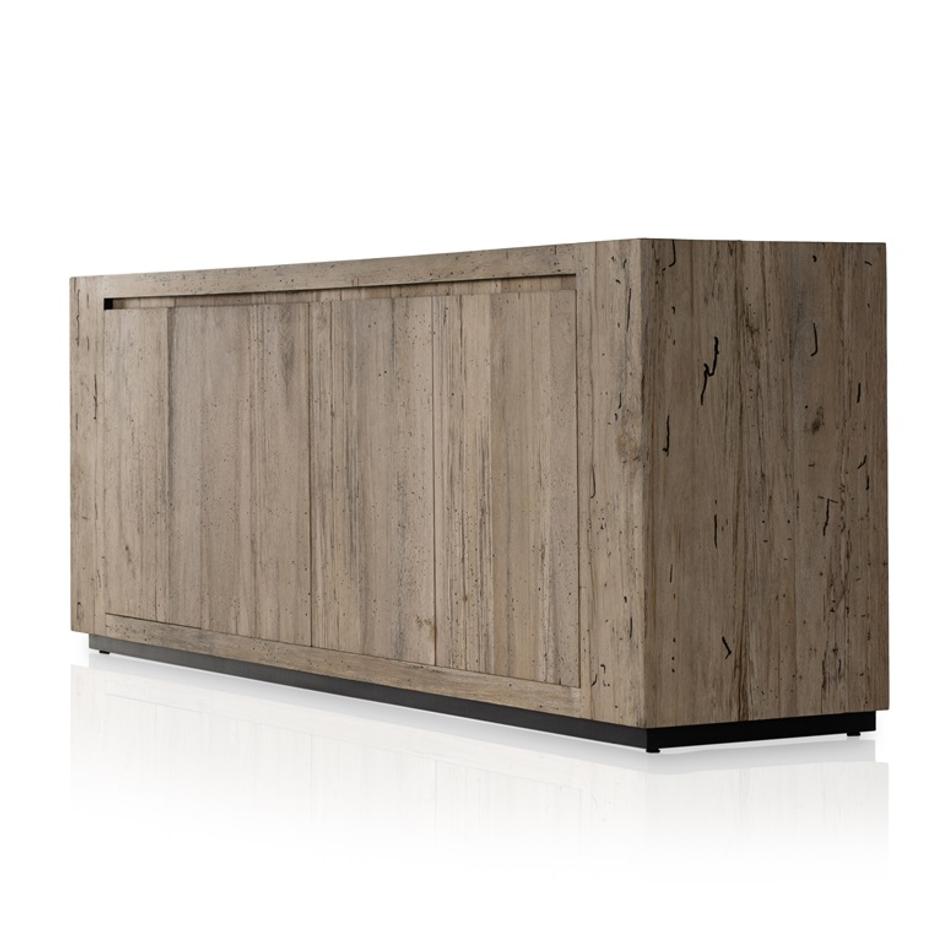 Abaso Sideboard In Rustic Wormwood Oak by FOUR HANDS