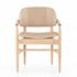 Josie Dining Chair In Vintage White Wash by FOUR HANDS