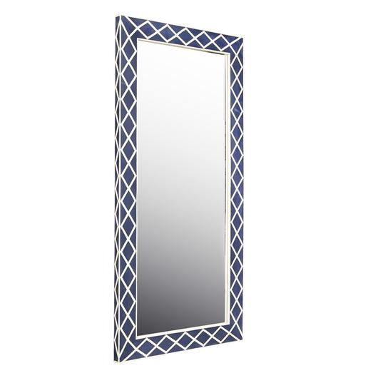 Navy Blue Floor Mirror by Pulaski Furniture