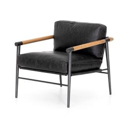 Rowen Chair In Sonoma Black by FOUR HANDS