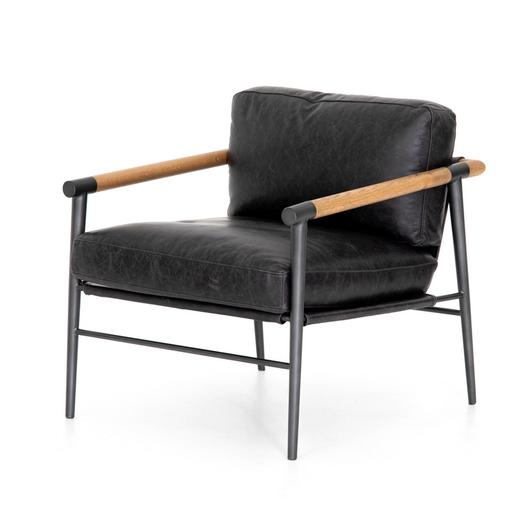 Rowen Chair In Sonoma Black by FOUR HANDS