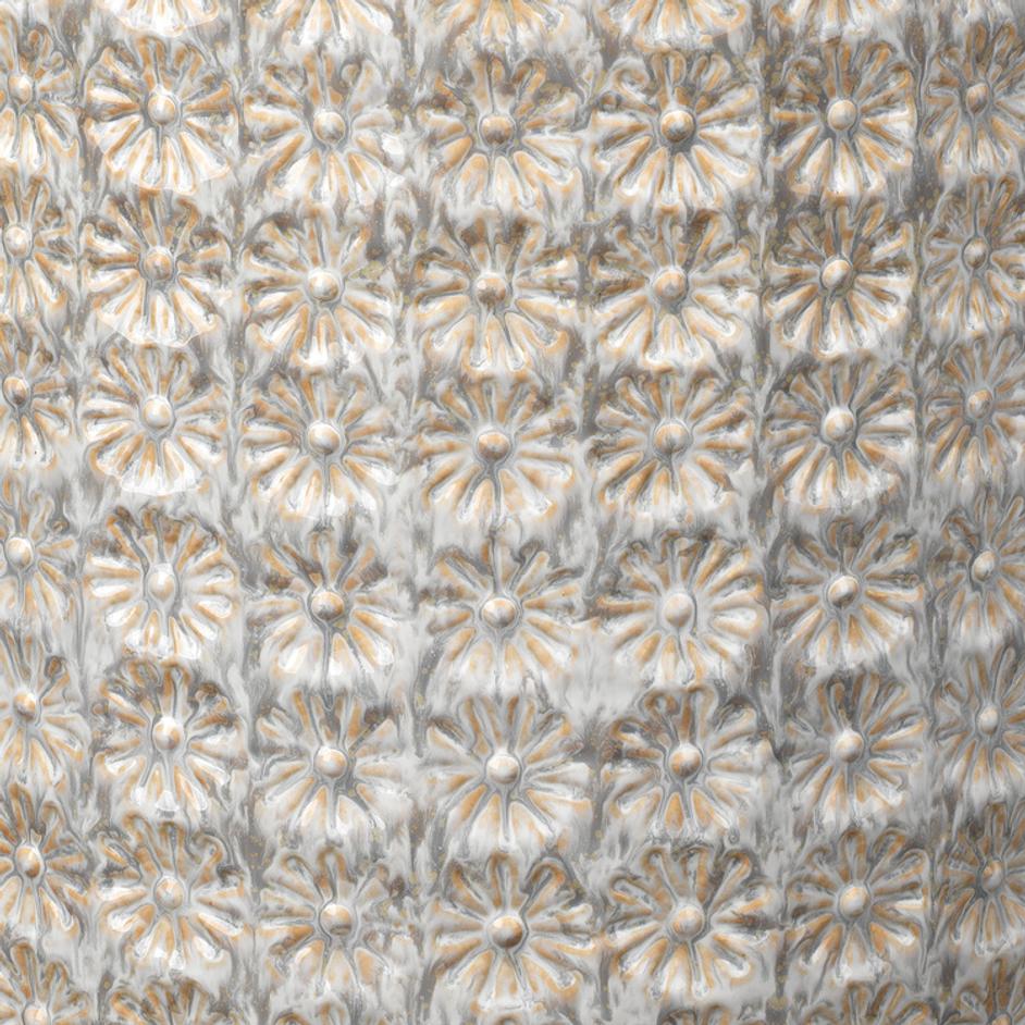 Wildflower Indoor/Outdoor Ceramic Side Table, Cream by Jamie Young