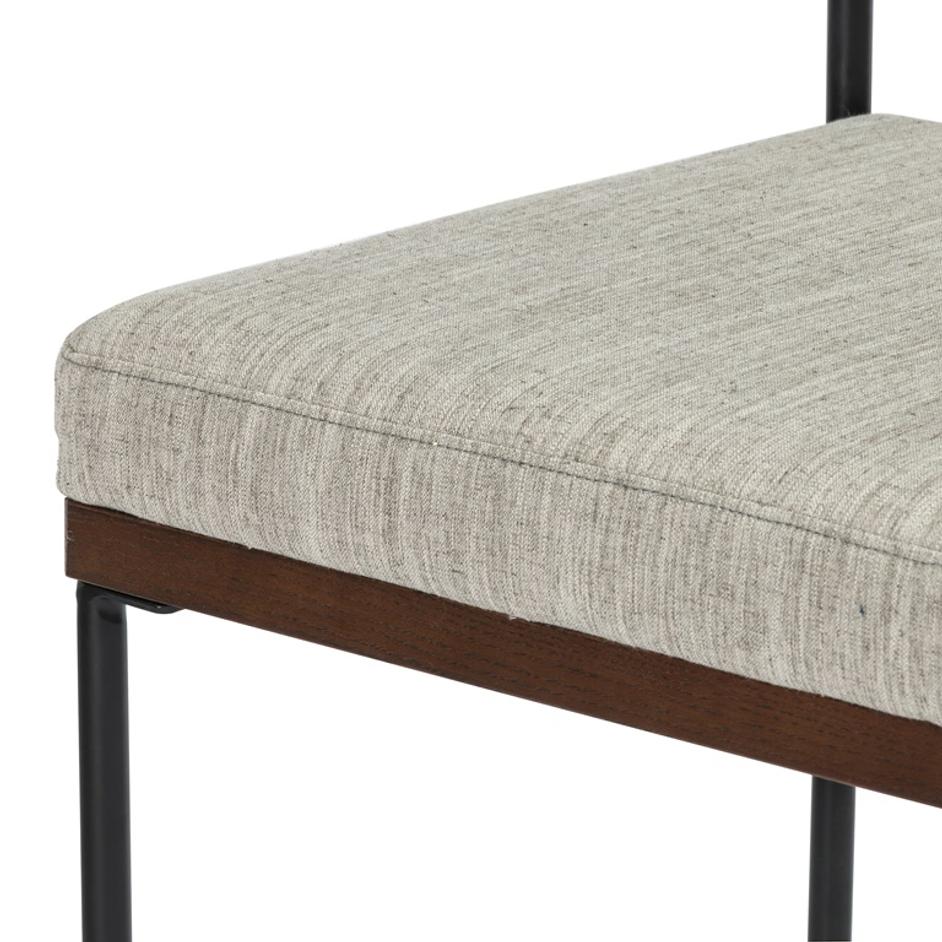 Benton Stool In Savile Flannel In Counter by FOUR HANDS