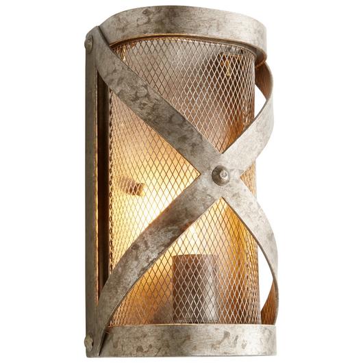 Byzantine Wall Sconce In Graphite by Cyan Design