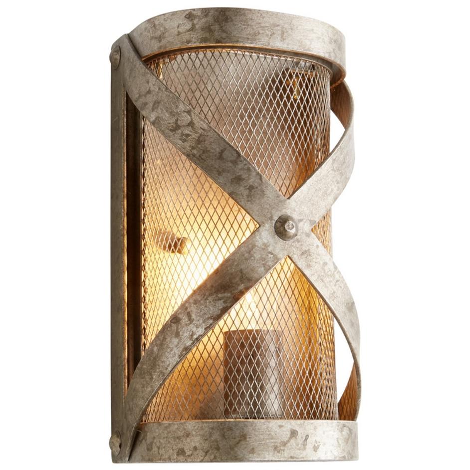 Byzantine Wall Sconce In Graphite by Cyan Design