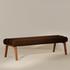 Arlo Bench Deep Brown by Moes Home