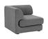 HARMONY MODULAR - CORNER CHAIR - DANNY DARK GREY by Sunpan