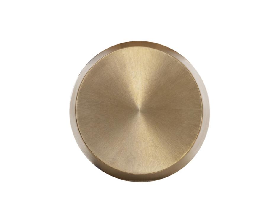 CREED END TABLE - ANTIQUE GOLD by Sunpan