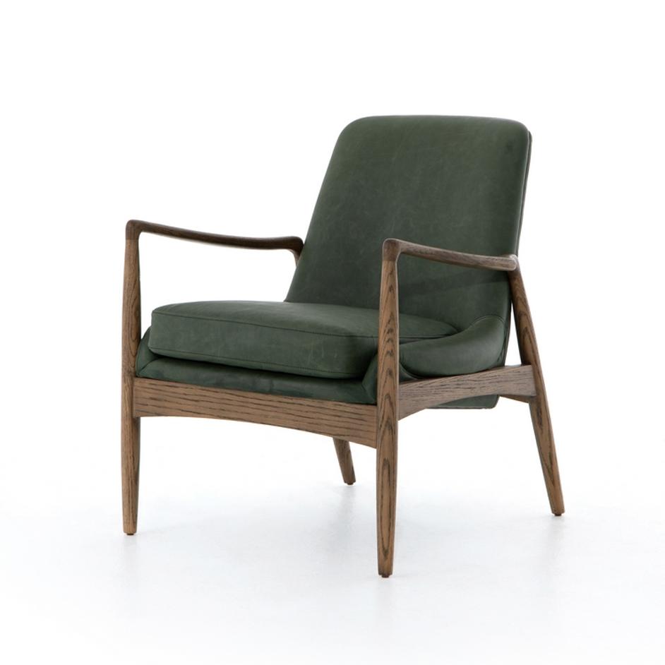 Braden Chair in Eden Sage by FOUR HANDS