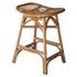 Damara Rattan Counter Stool In Canary Brown  by New Pacific Direct