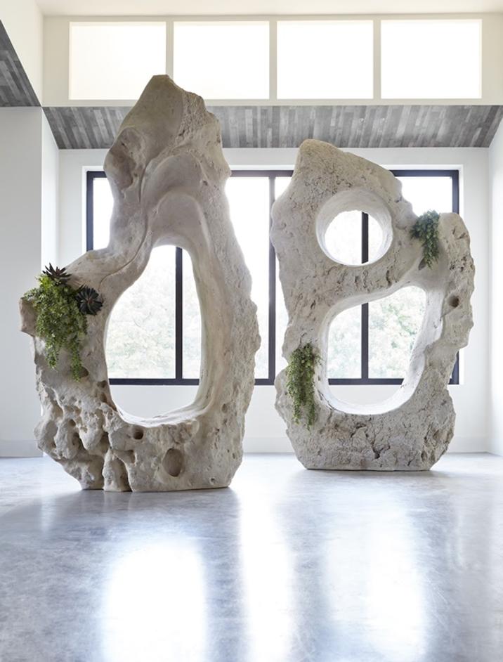 Colossal Cast Stone Sculpture, Roman Stone by PHILLIPS COLLECTION