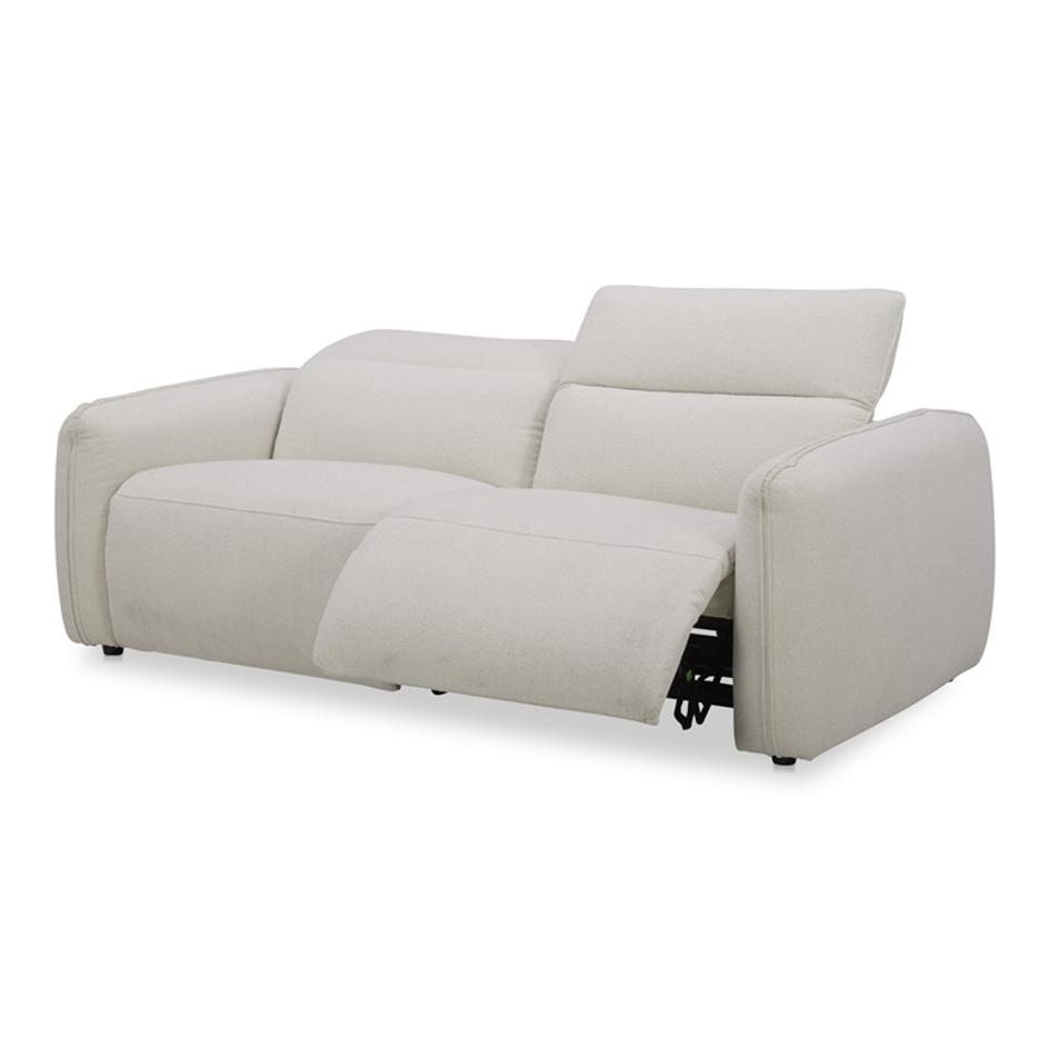 ELI POWER RECLINER SOFA WARM WHITE by Moes Home