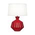 Ruby Red Orion Accent Lamp by Robert Abbey