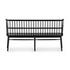 Aspen Large Bench In Black Oak by FOUR HANDS
