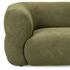 Faris Upholstered Sofa Dark Olive by Classic Home