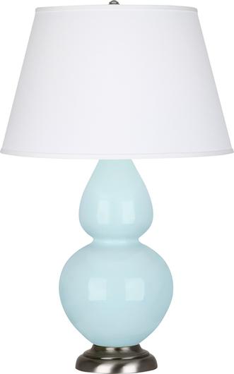 Baby Blue Double Gourd Table Lamp by Robert Abbey