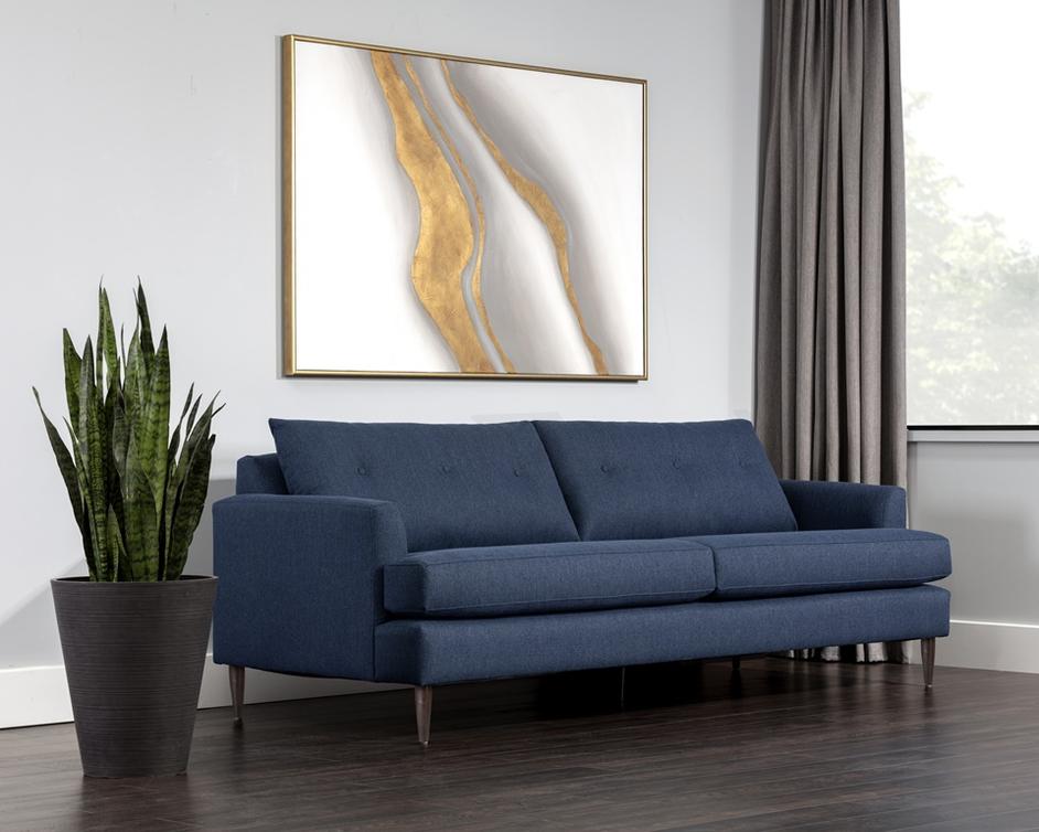Laurel Sofa - Liv Indigo by Sunpan