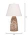 Kauai Rope Table Lamp with Linen Shade by Jamie Young