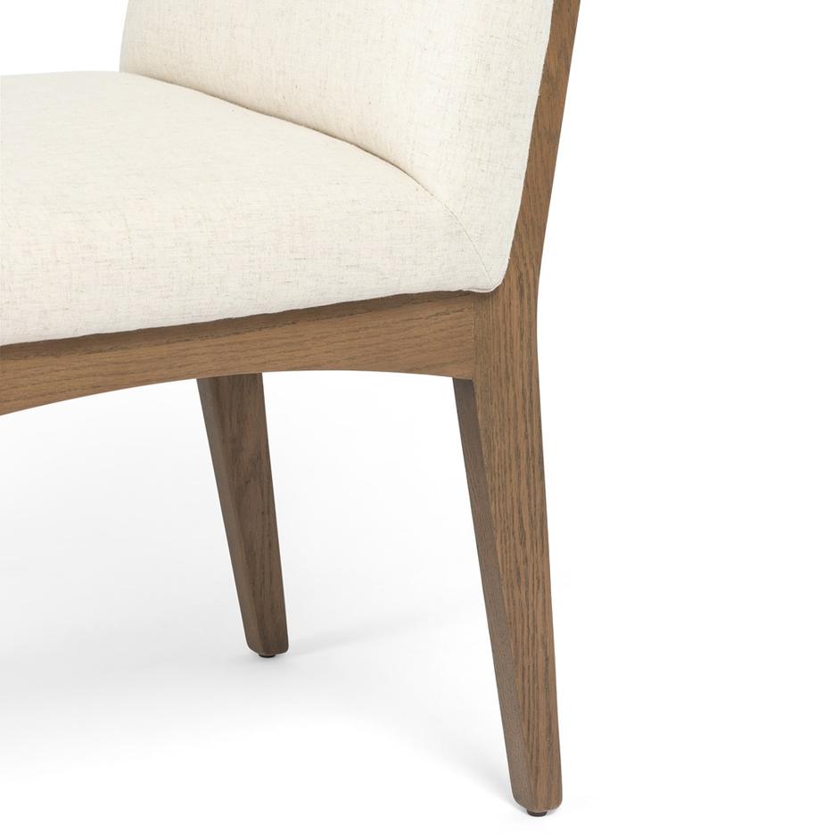 Elsie Dining Chair-Savile Flax by FOUR HANDS