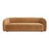 Faye Sofa Tan Faux Mohair by Moes Home