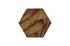 Honeycomb Side Table, Chamcha Wood, Smallall by PHILLIPS COLLECTION