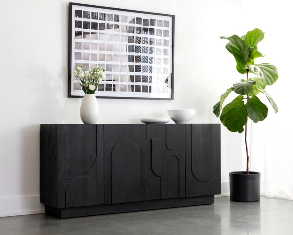 COVE SIDEBOARD - BLACK by Sunpan