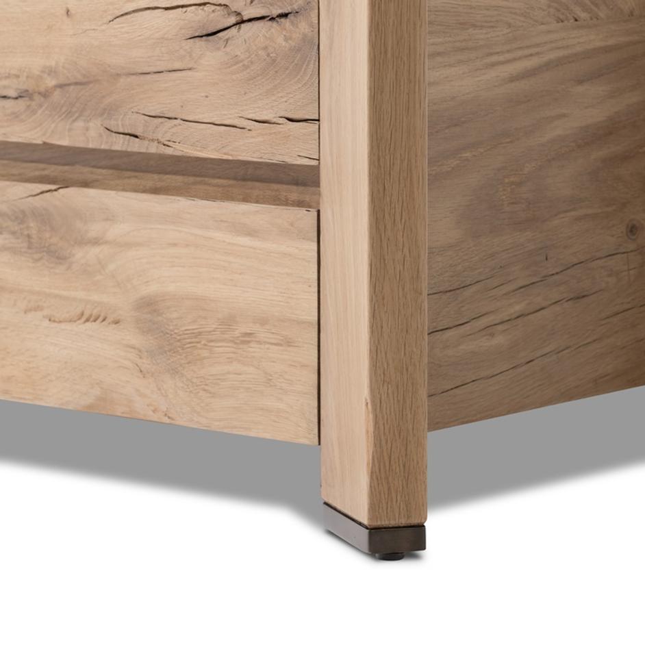 Cassio Nightstand in Natural Reclaimed French by FOUR HANDS