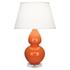 Pumpkin Double Gourd Table Lamp by Robert Abbey