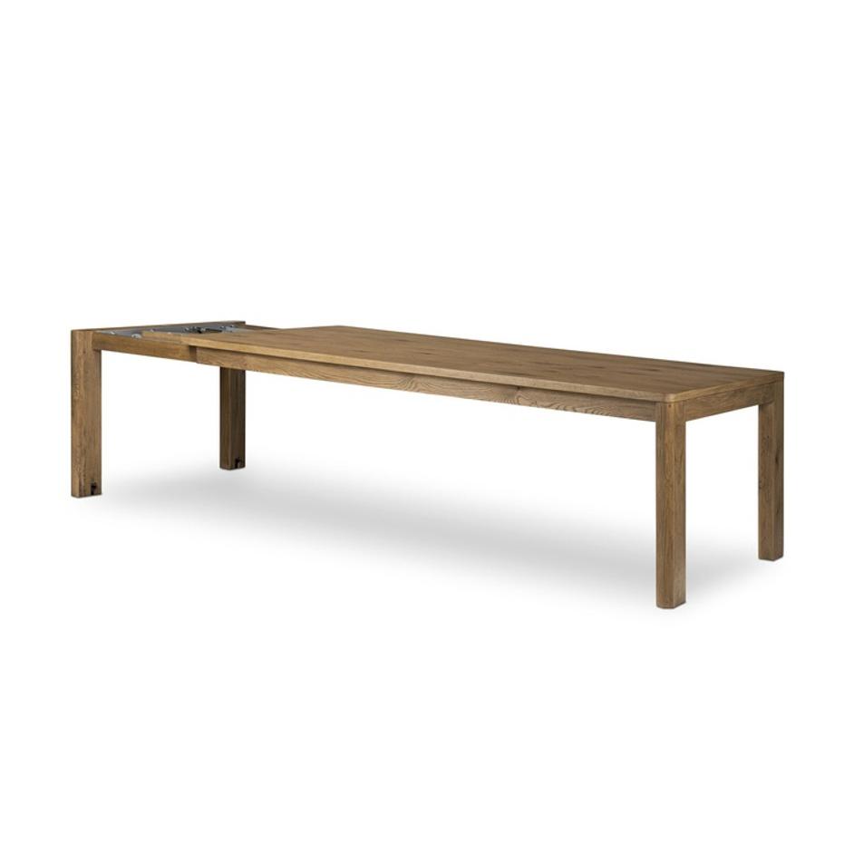 Noeline Extension Dining Table - Resawn Worn Oak by Four Hands