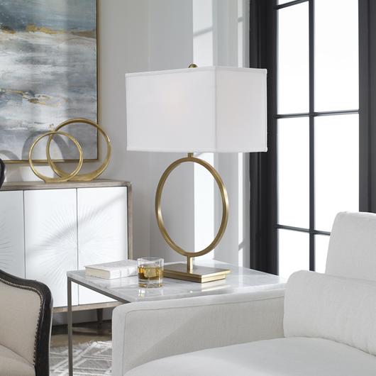 Duara Circle Table Lamp by Uttermost