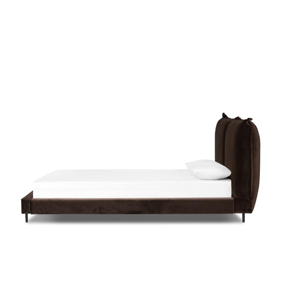 Inwood King Bed - Surrey Cocoa by Four Hands