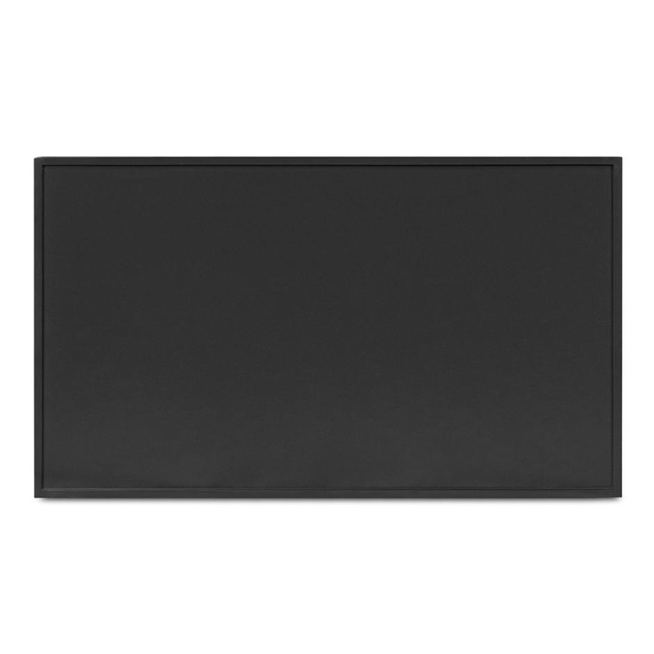 Reagan 3 Drawer Nightstand Black by Moes Home