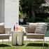 Milan Outdoor Side Table by Curated Collections