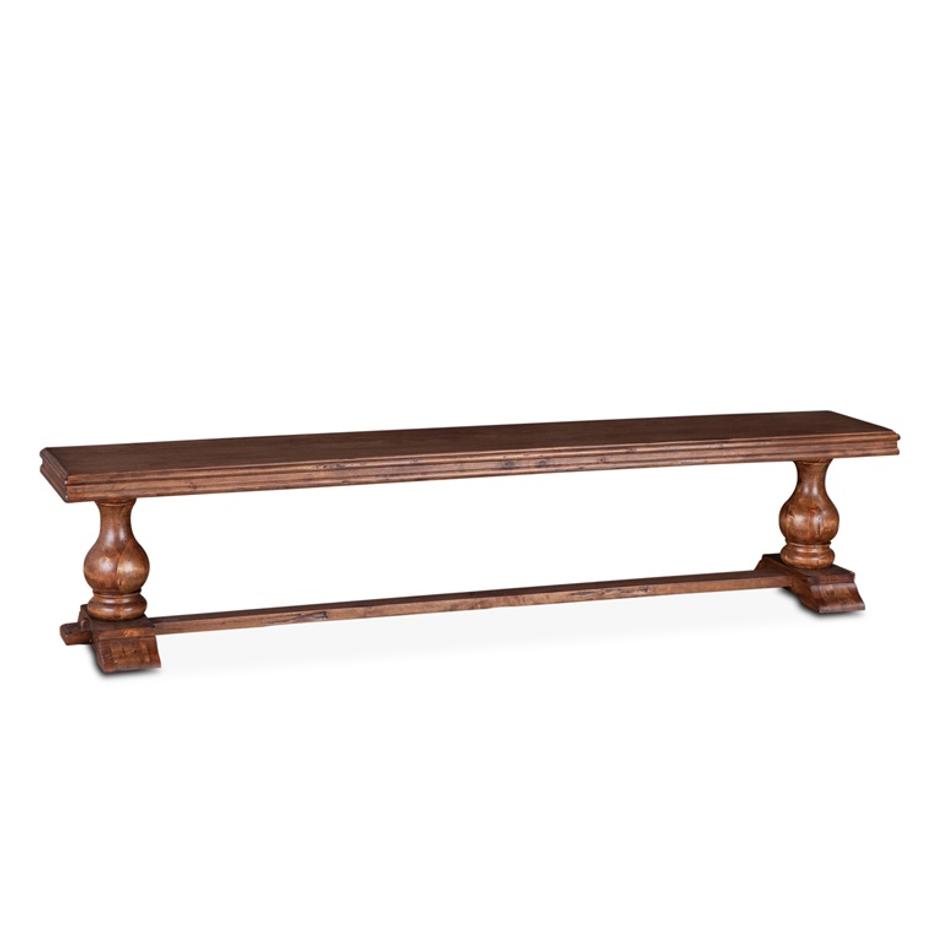 Tuscany 82" Bench, Earth by Home Trends & Design