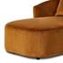 Farrah Chaise Lounge - Ingram Ochre by Four Hands