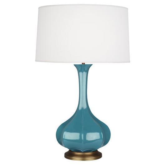 Steel Blue Pike Table Lamp by Robert Abbey