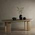 Jaylen Extension Dining Table In Light Oak by FOUR HANDS