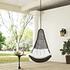 Subdue Outdoor Patio Swing Chair Without Stand In Gray White by Modway Furniture