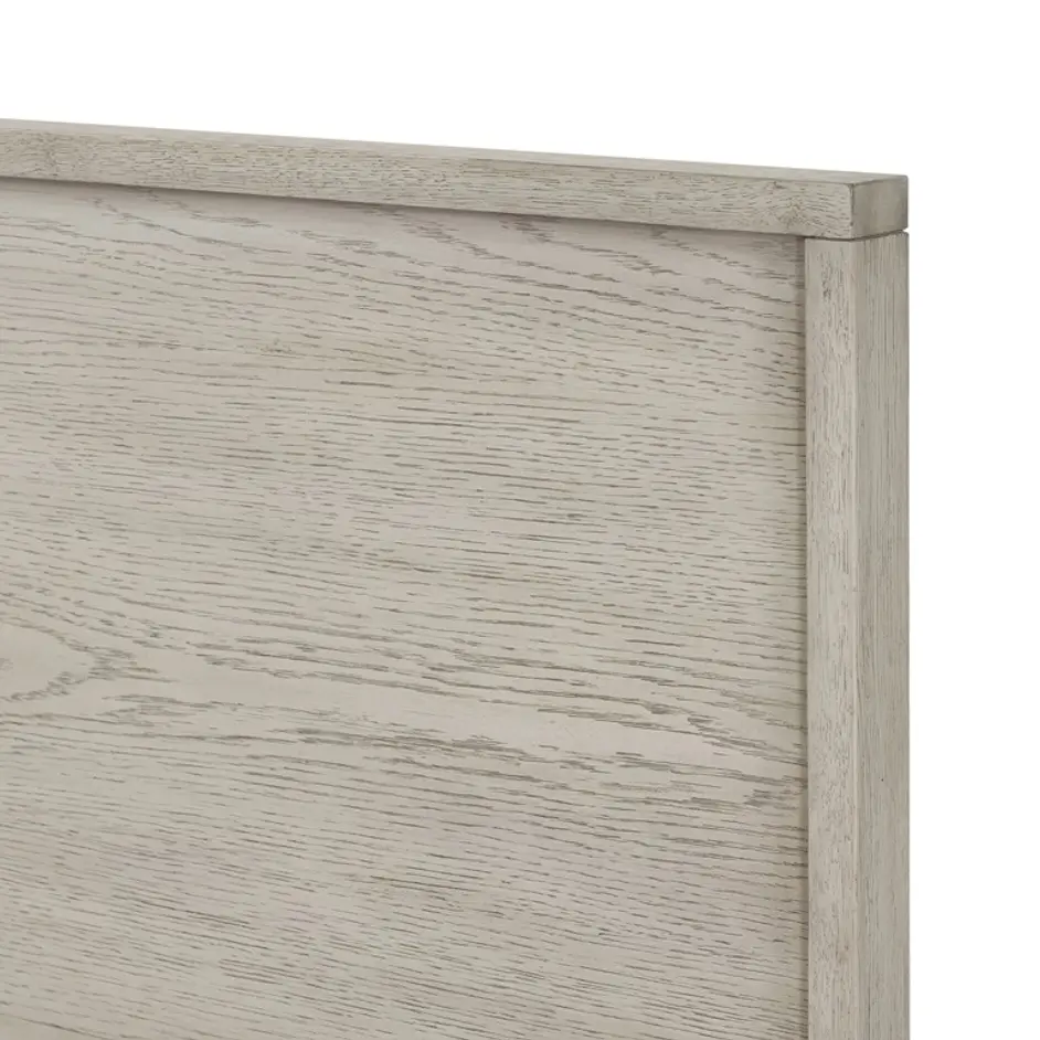 Viggo Bed In Vintage White Oak In King by FOUR HANDS