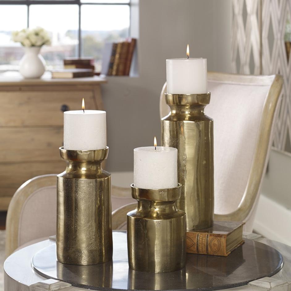 Amina Candleholders by Uttermost
