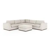 Colt 3 Piece Sectional-Aldred Silver by FOUR HANDS