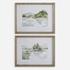 Serene Lake Framed Prints, Set/2 by Uttermost
