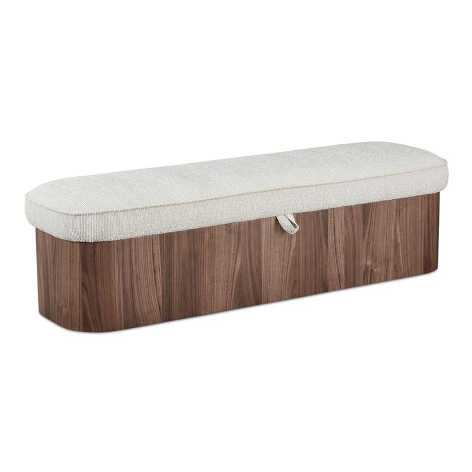Sonny Bench Walnut by Moes Home