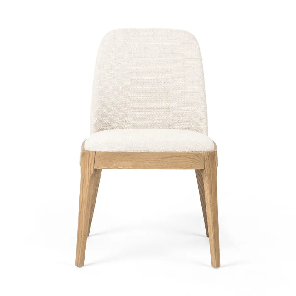 Bryce Armless Dining Chair In Gibson Wheat by FOUR HANDS