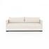 Wickham Sofa Bed In 86.5" In Alameda Snow In Full by FOUR HANDS