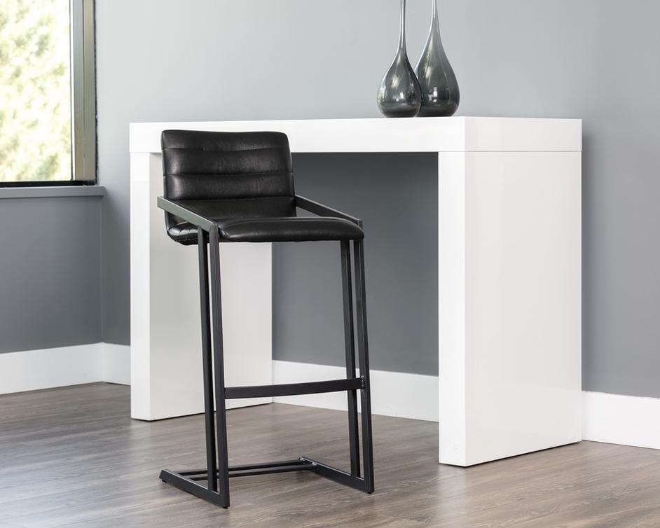 Webber Barstool - Cantina Black by Sunpan