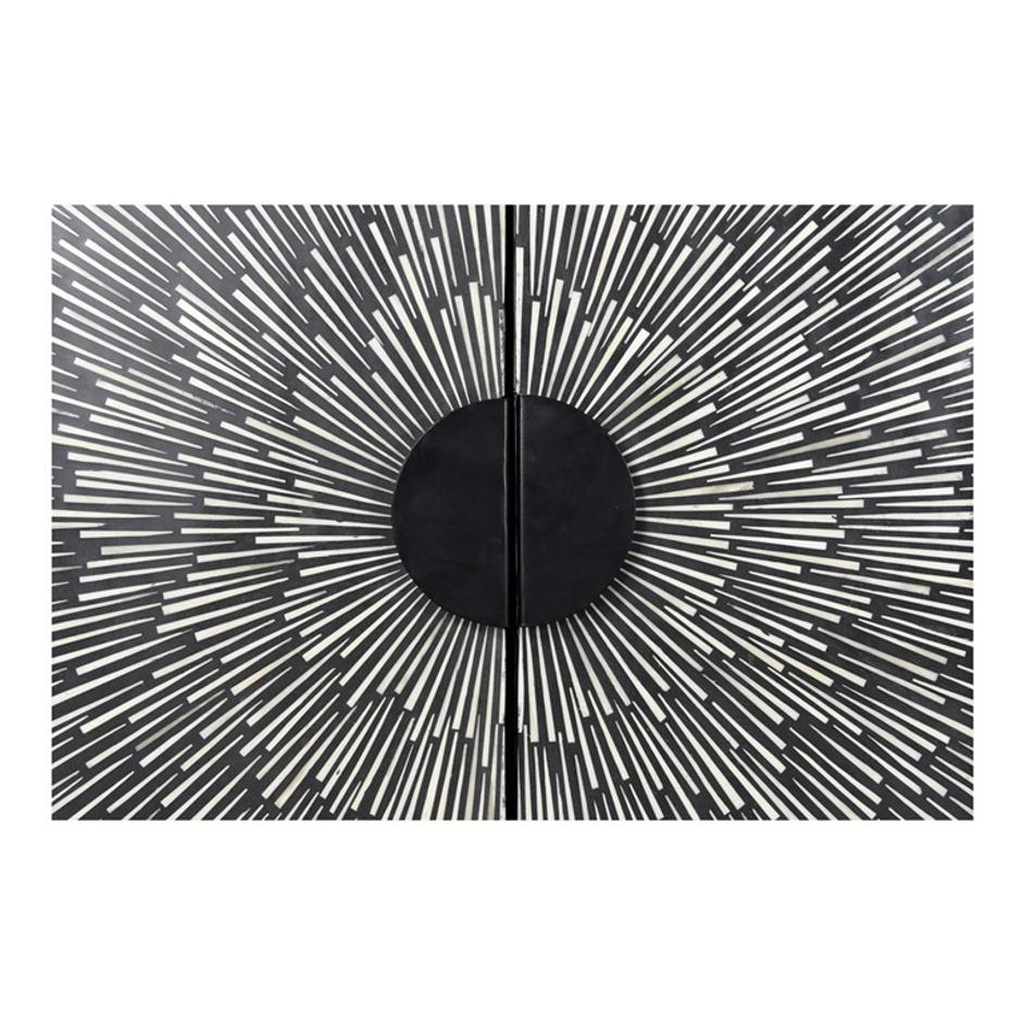 SUNBURST WINE CABINET by Moes Home