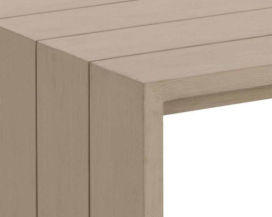 VIGA COFFEE TABLE - DRIFT BROWN by Sunpan