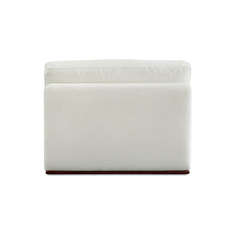 Rue Slipper Chair Off White by Moes Home